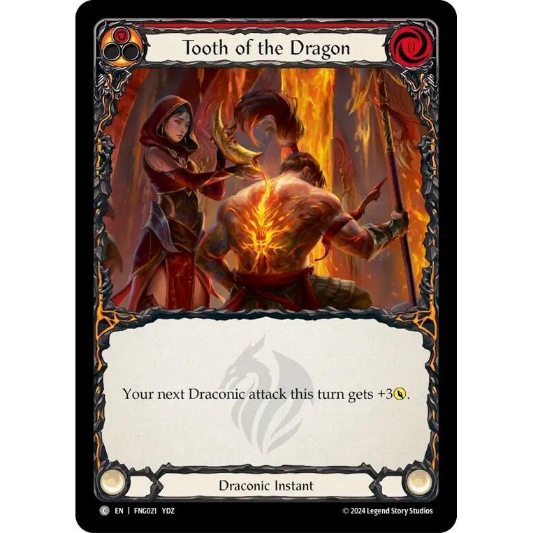 Image for Tooth of the Dragon (Red) (FNG021) - Flesh and Blood TCG