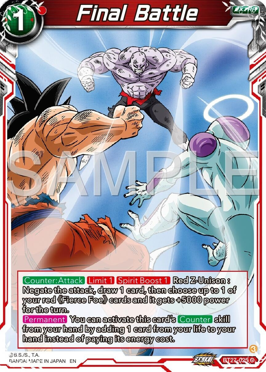 Image for Final Battle (BT27-025) (BT27) - Dragon Ball Super: Masters