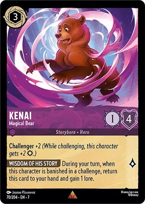 Image for Kenai - Magical Bear (70/204) (7) - Disney Lorcana