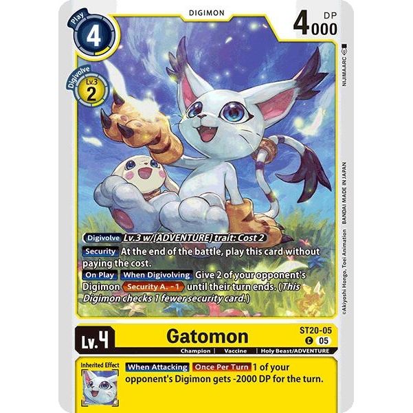 Image for Gatomon (ST20-05 C) (ST-20) - Digimon Card Game
