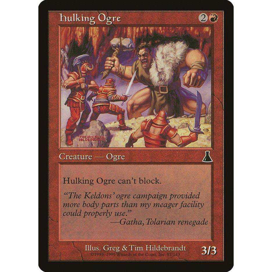 Image for Hulking Ogre (87) (UDS) - Magic: The Gathering