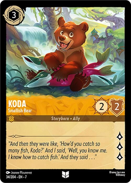 Image for Koda - Smallish Bear (34/304) (7) - Disney Lorcana