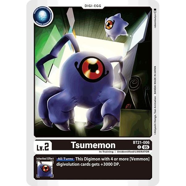Image for Tsumemon (BT21-006 C) (BT21) - Digimon Card Game