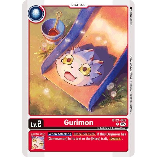 Image for Gurimon (BT21-002 C) (BT21) - Digimon Card Game
