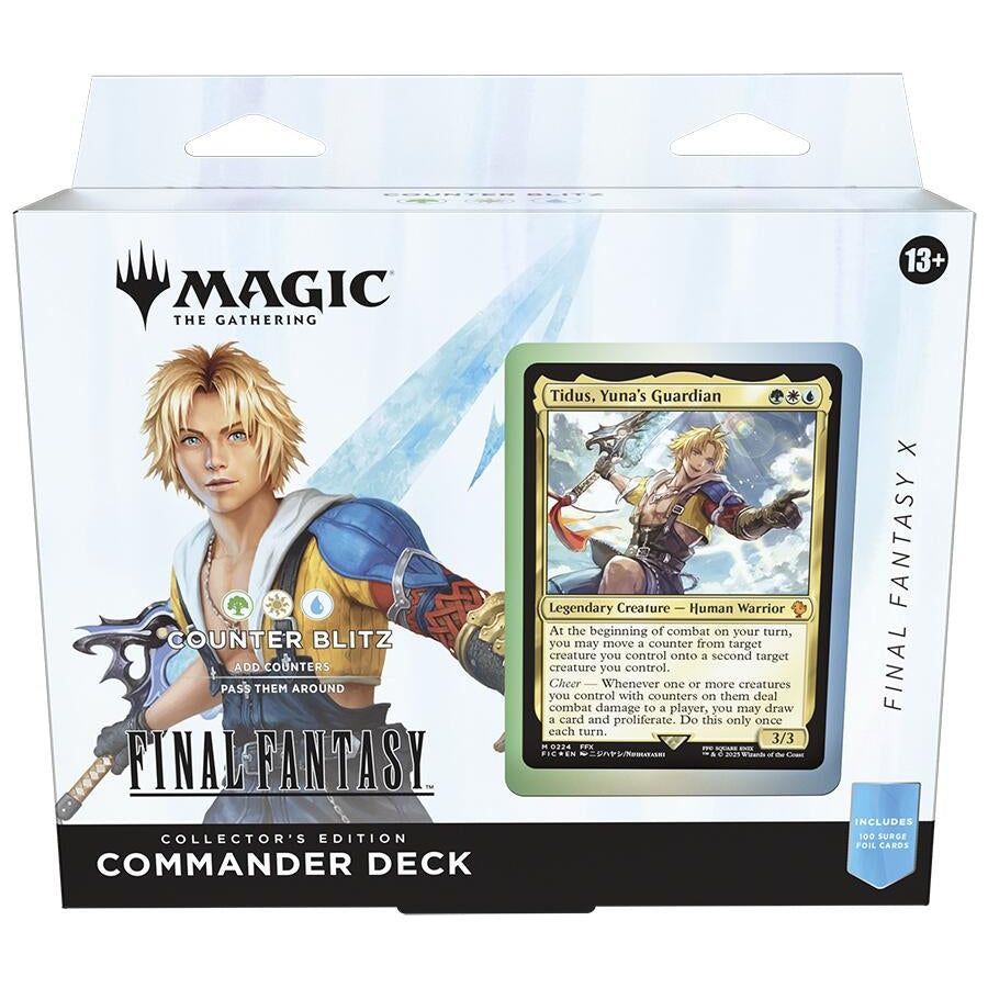 Image for FINAL FANTASY Commander Deck - FINAL FANTASY X Counter Blitz (Collector's Edition) - Magic: The Gathering