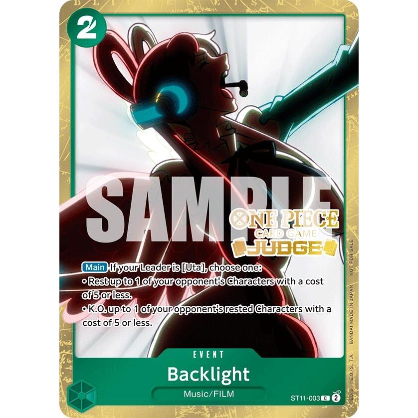 Image for Backlight (Judge Pack Vol. 5) (ST11-003) (OP-PR) - One Piece Card Game
