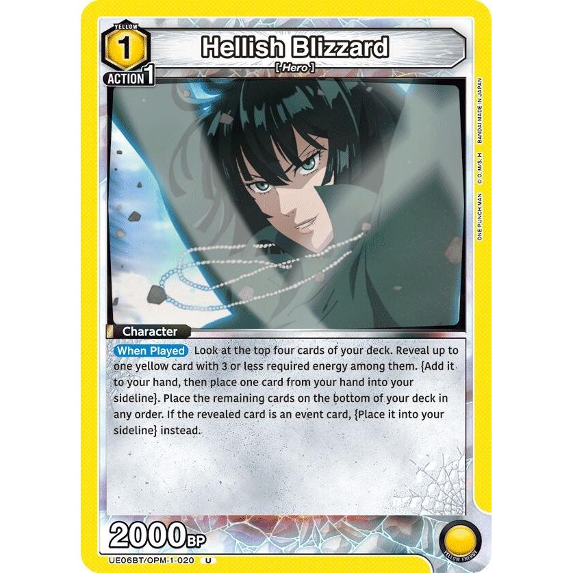 Image for Hellish Blizzard (020) (UE06BT/OPM-1-020) (UE06BT) - Union Arena