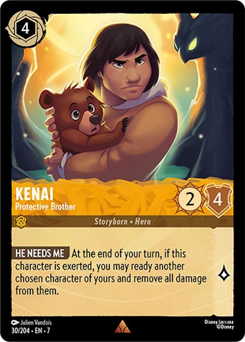 Image for Kenai - Protective Brother (30/204) (7) - Disney Lorcana