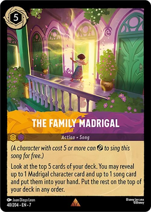 Image for The Family Madrigal (40/204) (7) - Disney Lorcana