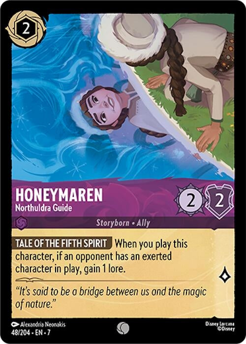 Image for Honeymaren - Northuldra Guide (48/204) (7) - Disney Lorcana