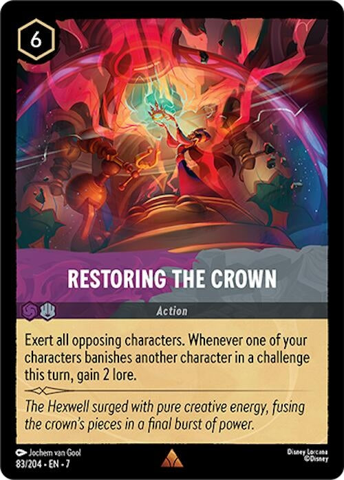 Image for Restoring the Crown (83/204) (7) - Disney Lorcana