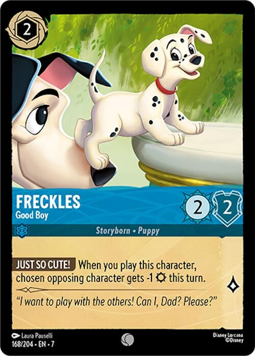 Image for Freckles - Good Boy (168/204) (7) - Disney Lorcana