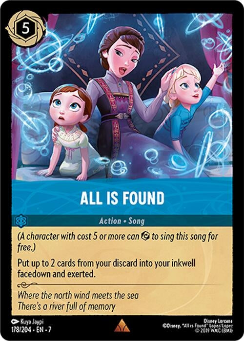 Image for All Is Found (178/204) (7) - Disney Lorcana
