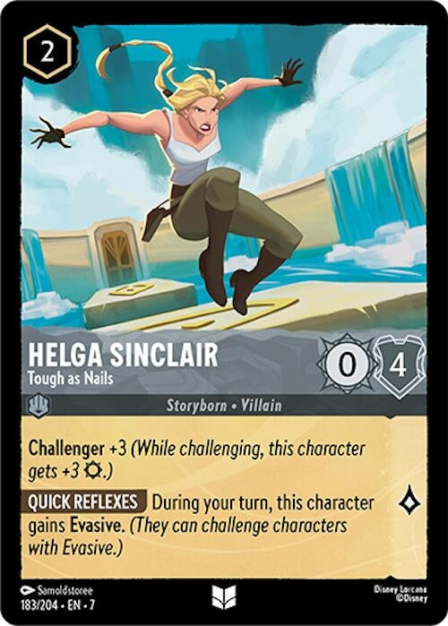 Image for Helga Sinclair - Tough as Nails (183/204) (7) - Disney Lorcana