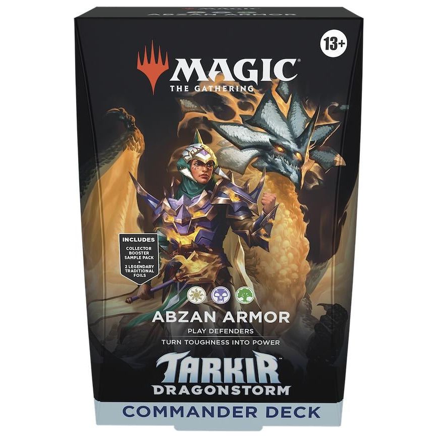 Image for Tarkir: Dragonstorm Commander Deck - Abzan Armor - Magic: The Gathering