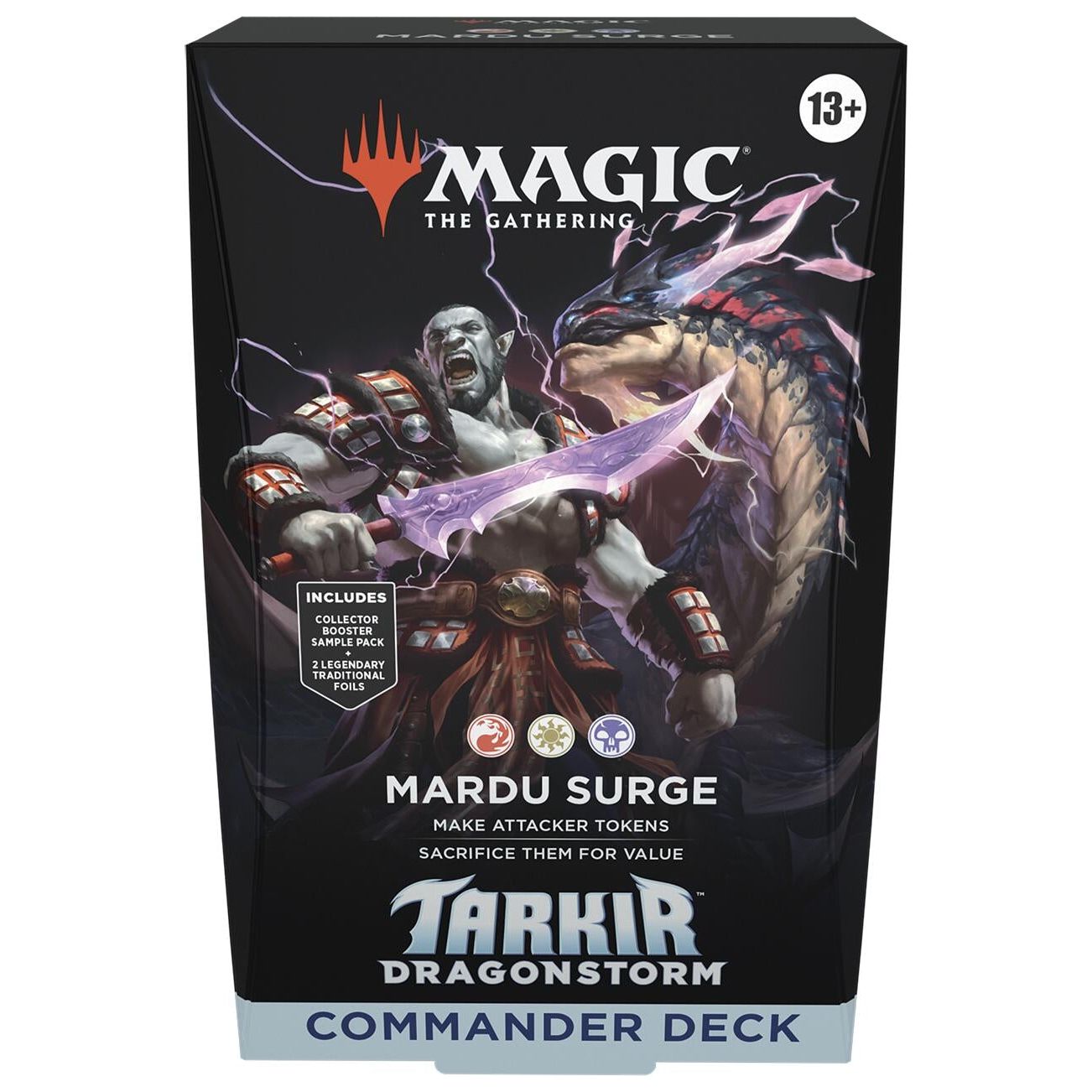 Image for Tarkir: Dragonstorm Commander Deck - Mardu Surge - Magic: The Gathering