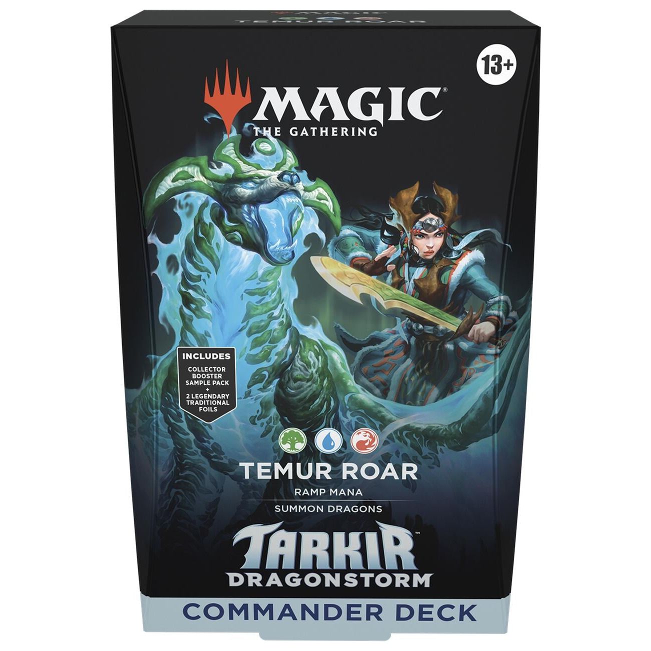 Image for Tarkir: Dragonstorm Commander Deck - Temur Roar - Magic: The Gathering