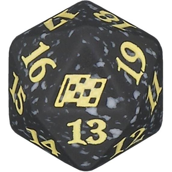 Image for Magic: The Gathering Aetherdrift Spindown Die (Yellow) - Life Counters