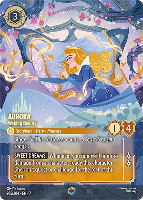 Image for Aurora - Waking Beauty (Enchanted) (205/204) (7) - Disney Lorcana