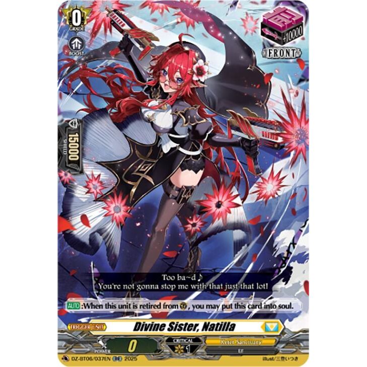 Image for Divine Sister, Natilla (DZ-BT06/037EN) (DZ-BT06) - Cardfight Vanguard