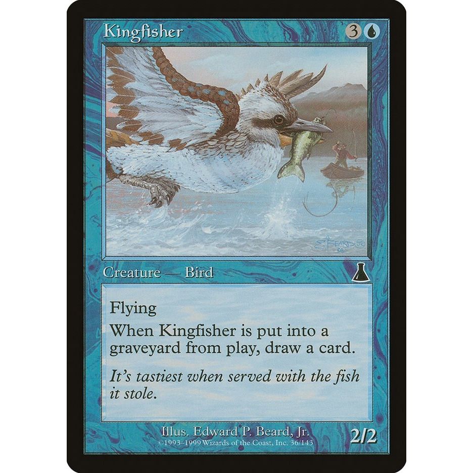 Image for Kingfisher (36) (UDS) - Magic: The Gathering