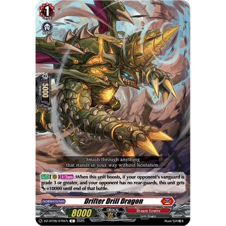 Image for Drifter Drill Dragon (DZ-BT06/076EN) (DZ-BT06) - Cardfight Vanguard