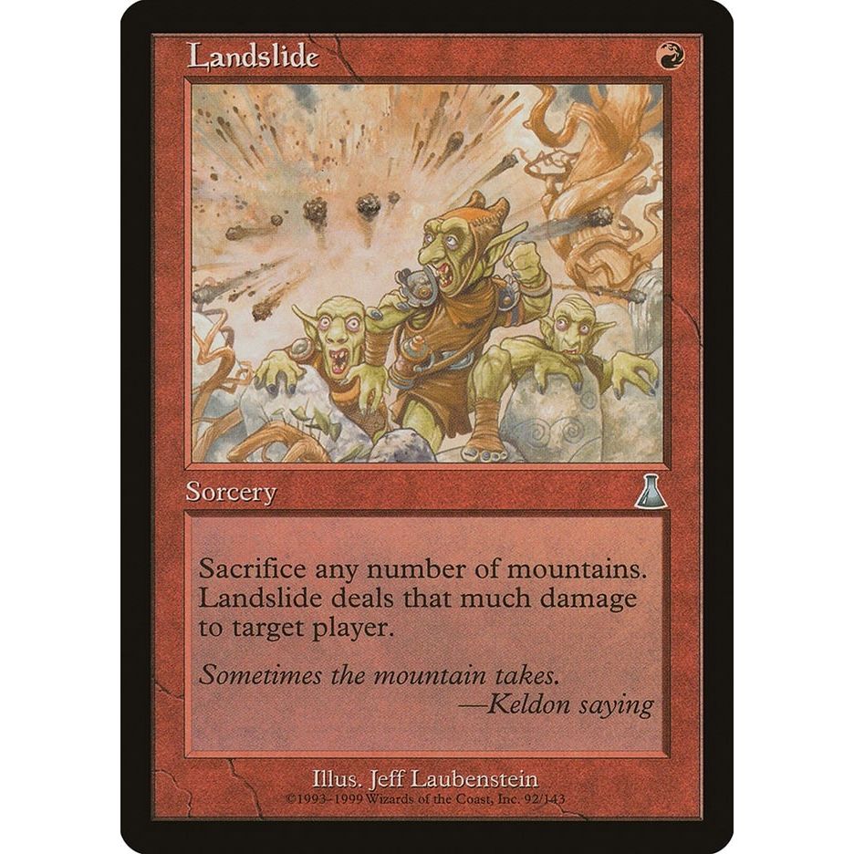 Image for Landslide (92) (UDS) - Magic: The Gathering