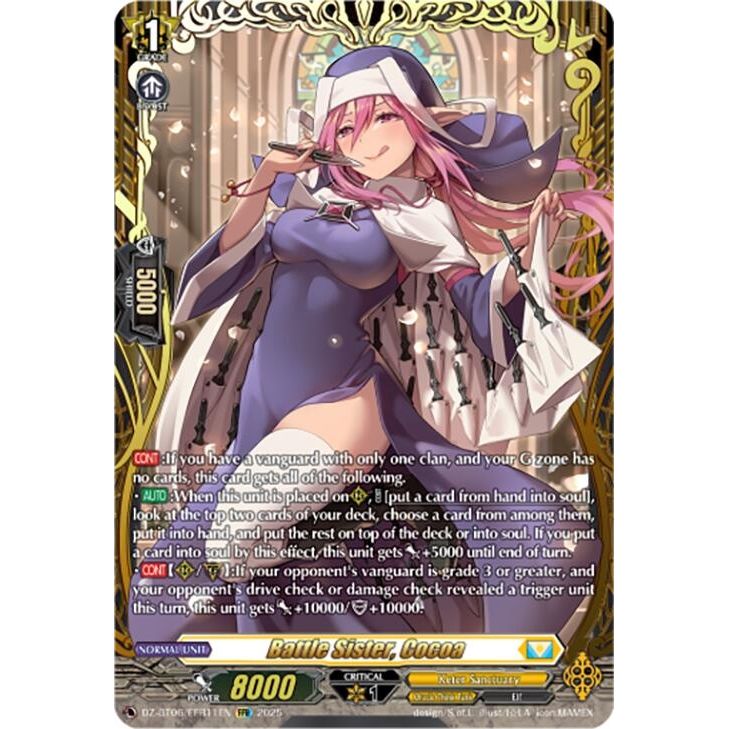 Image for Battle Sister, Cocoa (FFR) (DZ-BT06/FFR11EN) (DZ-BT06) - Cardfight Vanguard