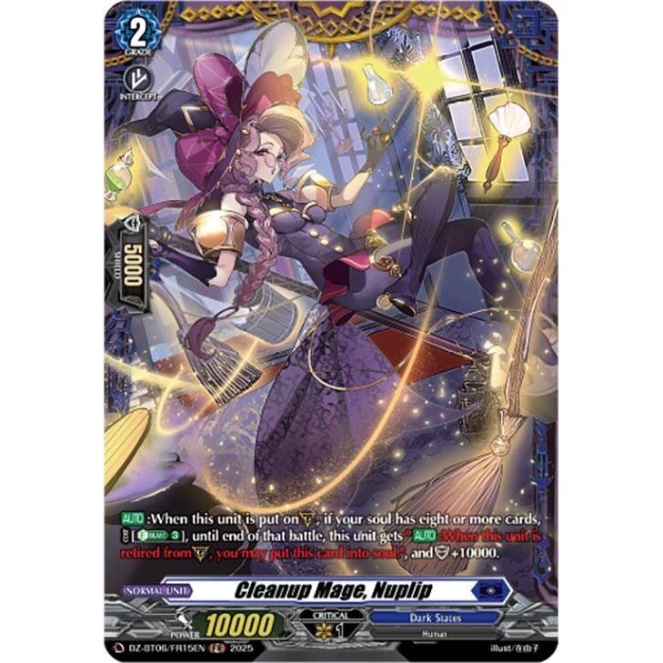 Image for Cleanup Mage, Nuplip (FR) (DZ-BT06/FR15EN) (DZ-BT06) - Cardfight Vanguard