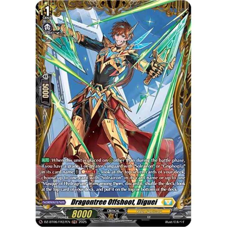 Image for Dragontree Offshoot, Diguei (FR) (DZ-BT06/FR37EN) (DZ-BT06) - Cardfight Vanguard