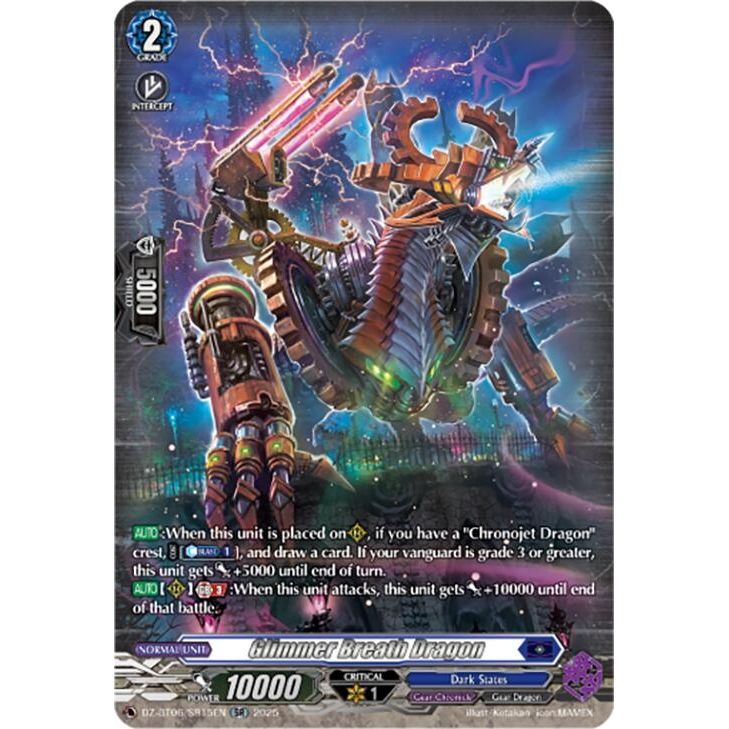 Image for Glimmer Breath Dragon (SR) (DZ-BT06/SR15EN) (DZ-BT06) - Cardfight Vanguard