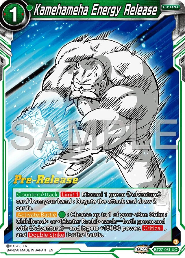Image for Kamehameha (BT27-061) (BT27_PR) - Dragon Ball Super: Masters