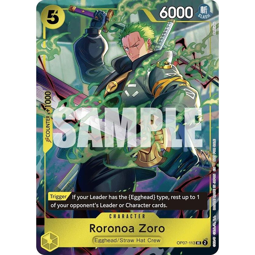 Image for Roronoa Zoro (One Piece Day Dallas 2025) (OP07-113) (OP-PR) - One Piece Card Game
