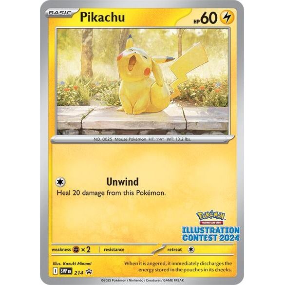 Image for Pikachu - 214 (Illustration Contest 2024) (214) (SVP) - Pokemon