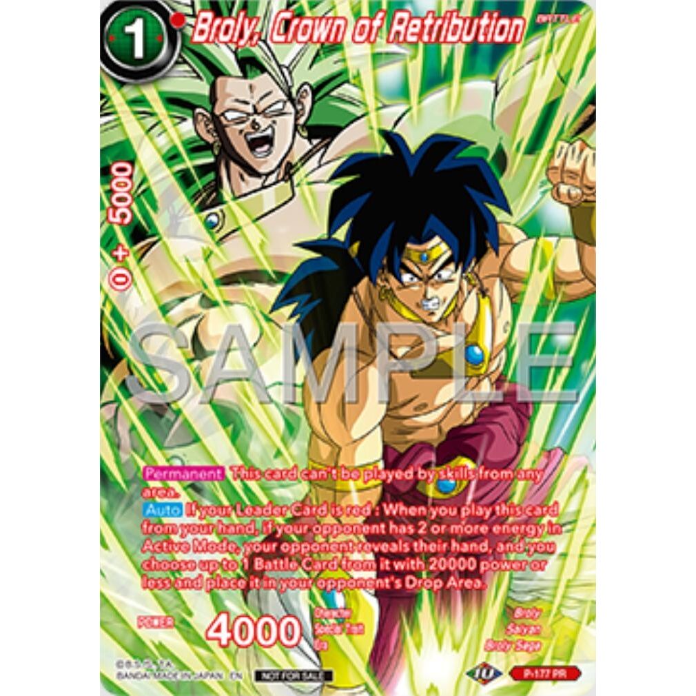 Image for Broly, Crown of Retribution (Premium Alt-Art Set 2025 Vol.1) (P-177) (PR) - Dragon Ball Super: Masters