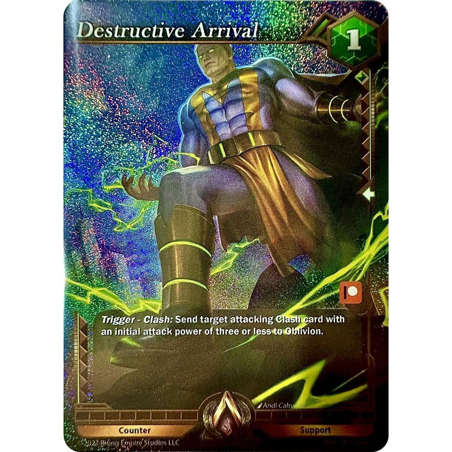 Image for Destructive Arrival (Patreon Promo) (PP6-001) (ACP) - Alpha Clash