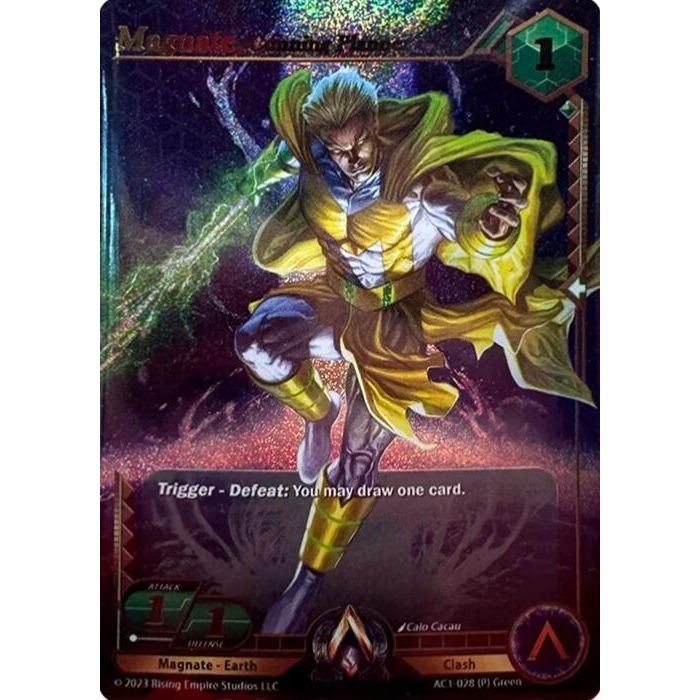 Image for Magnate, Cunning Planner (Alternate Art) (AC1-028) - Alpha Clash