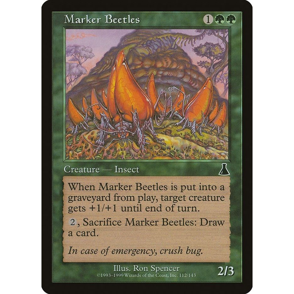 Image for Marker Beetles (112) (UDS) - Magic: The Gathering