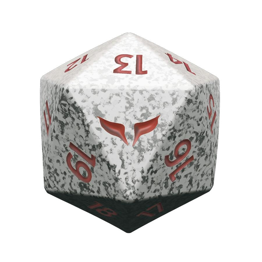 Image for Magic: The Gathering Tarkir: Dragonstorm Spindown Die (White) - Life Counters