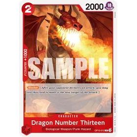 Dragon Number Thirteen - One Piece — Royal Blood Release Event Cards (005)