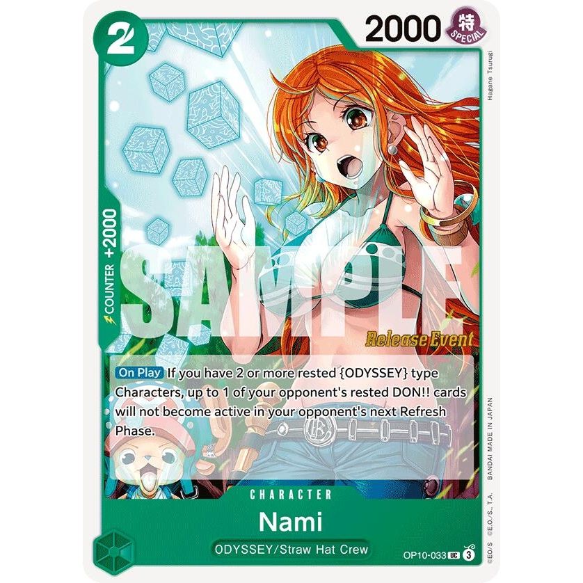 Image for Nami (033) (OP10-033) (OP10 RE) - One Piece Card Game