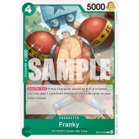 Franky (034) - One Piece — Royal Blood Release Event Cards (020)