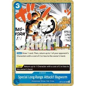 Special Long-Range Attack!! Bagworm - One Piece — Royal Blood Release Event Cards (037)