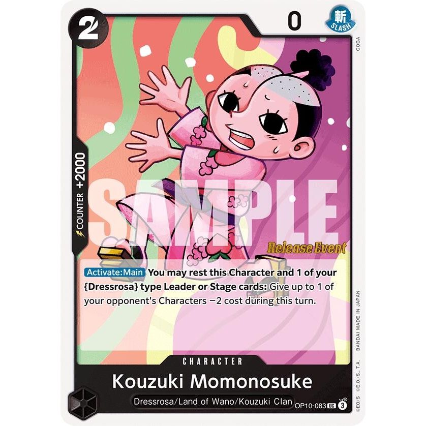 Image for Kouzuki Momonosuke (083) (OP10-083) (OP10 RE) - One Piece Card Game
