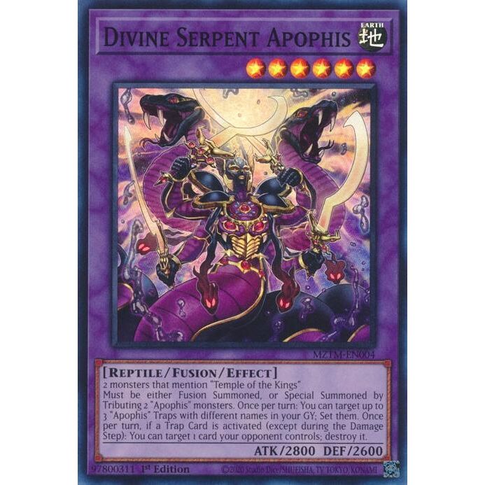 Image for Divine Serpent Apophis (MZTM-EN004) (MZTM) - YuGiOh
