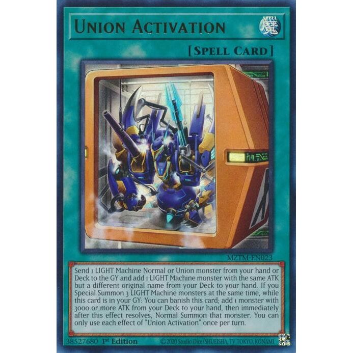 Image for Union Activation (MZTM-EN023) (MZTM) - YuGiOh