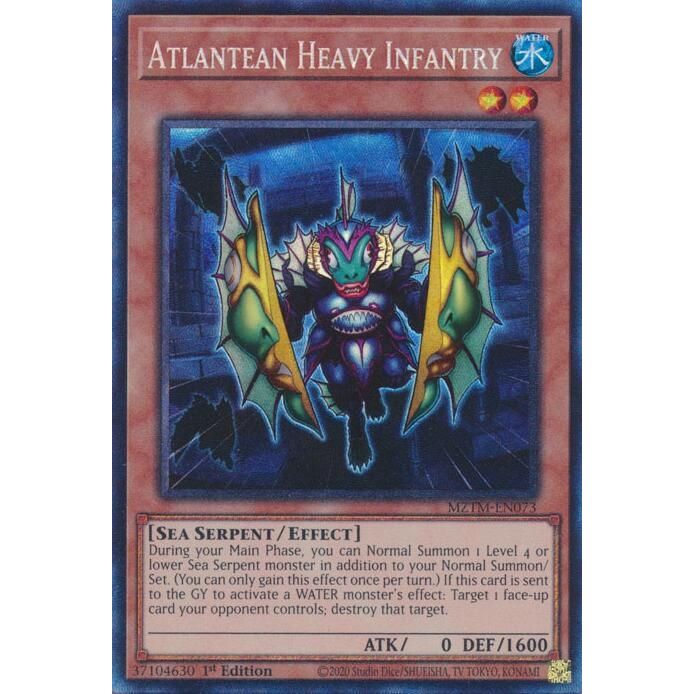 Image for Atlantean Heavy Infantry (CR) (MZTM-EN073) (MZTM) - YuGiOh