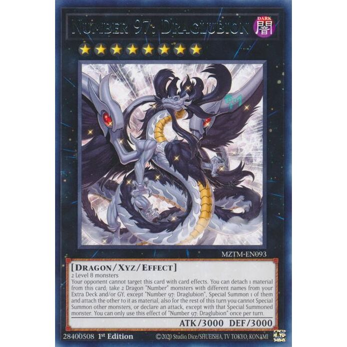 Image for Number 97: Draglubion (MZTM-EN093) (MZTM) - YuGiOh