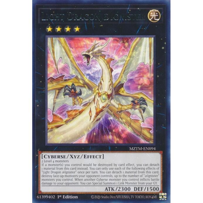 Image for Light Dragon @Ignister (MZTM-EN094) (MZTM) - YuGiOh