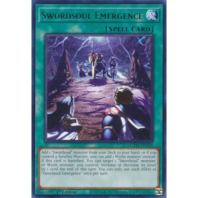 Image for Swordsoul Emergence (MZTM-EN103) (MZTM) - YuGiOh